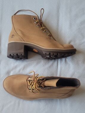 Timberland Tan Womens Heeled Boots